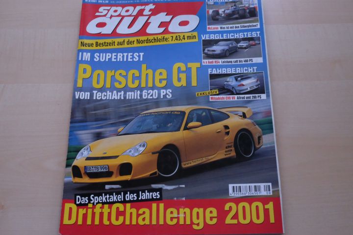 Deckblatt Sport Auto (08/2001)